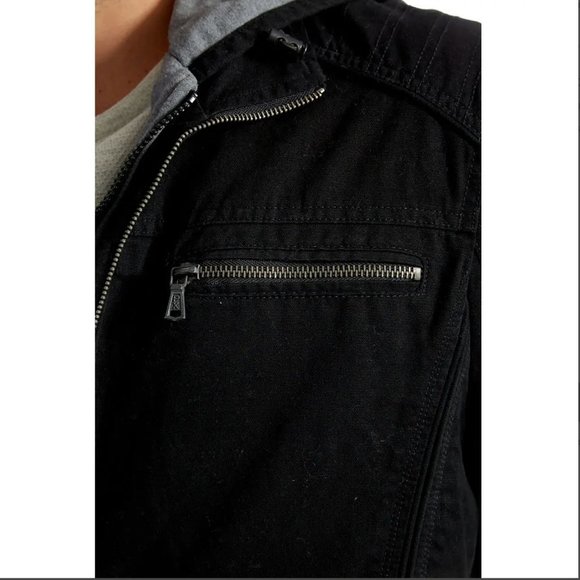 KENDRICK Cotton Jacket - Black - Picture 2 of 5